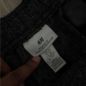 H&M Charcoal Pants